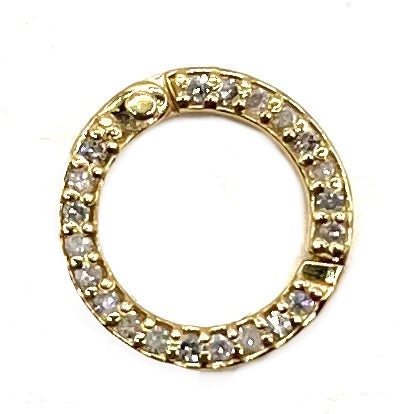 14K Gold + Diamonds Clasp