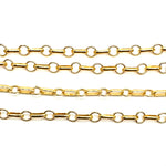 Gold Filled Circle Link Chain - 21"