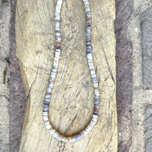 Australian Opal Heishi Necklace - 17"