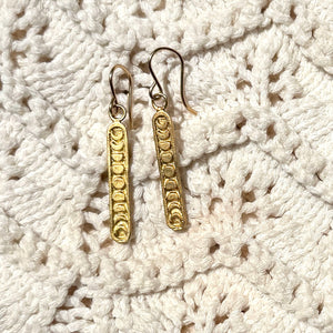 18K Gold Vermeil Moon Phases Earrings