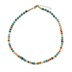 Multi-Stone Candy Necklace - 17.25"