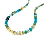 Palermo Opal + Amazonite Necklace - 16.5”