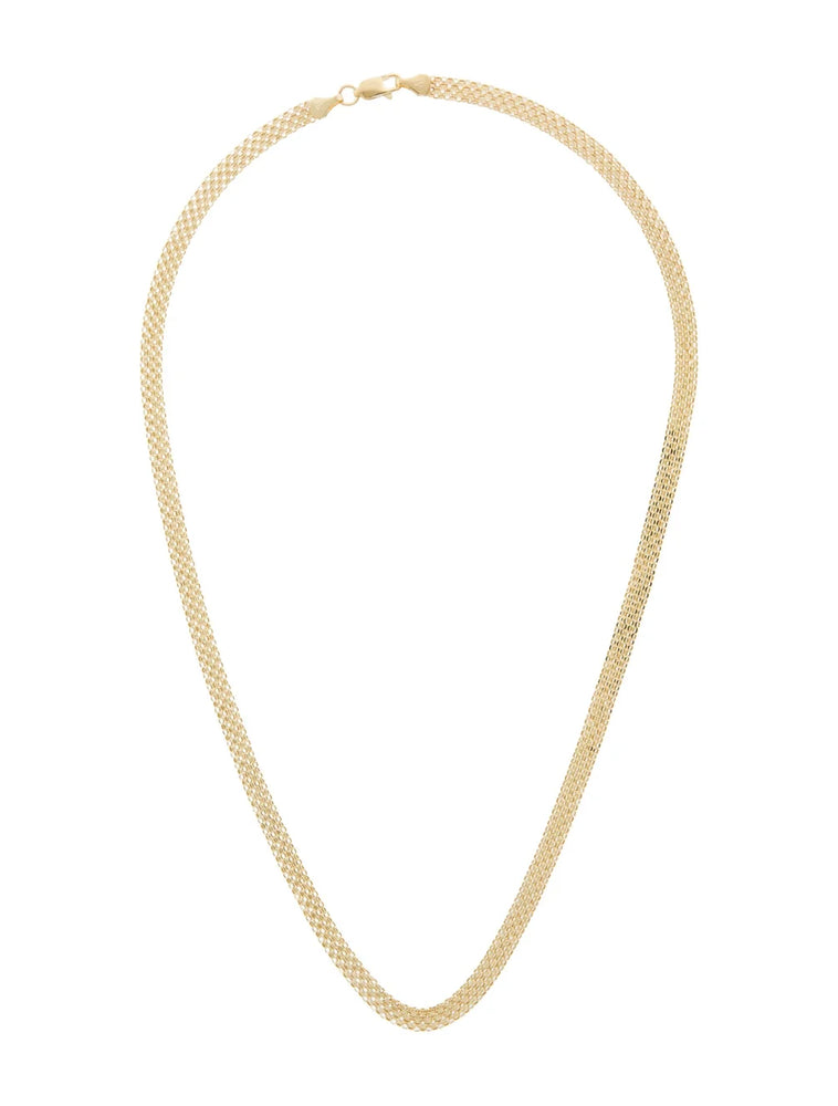 14K Gold Bismark Chain Necklace