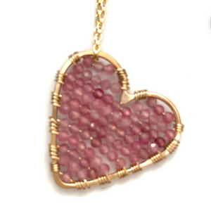 CG x CH Hope Love Drop Necklace, Gold