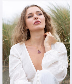 CG x CH Hope Love Drop Necklace, Gold