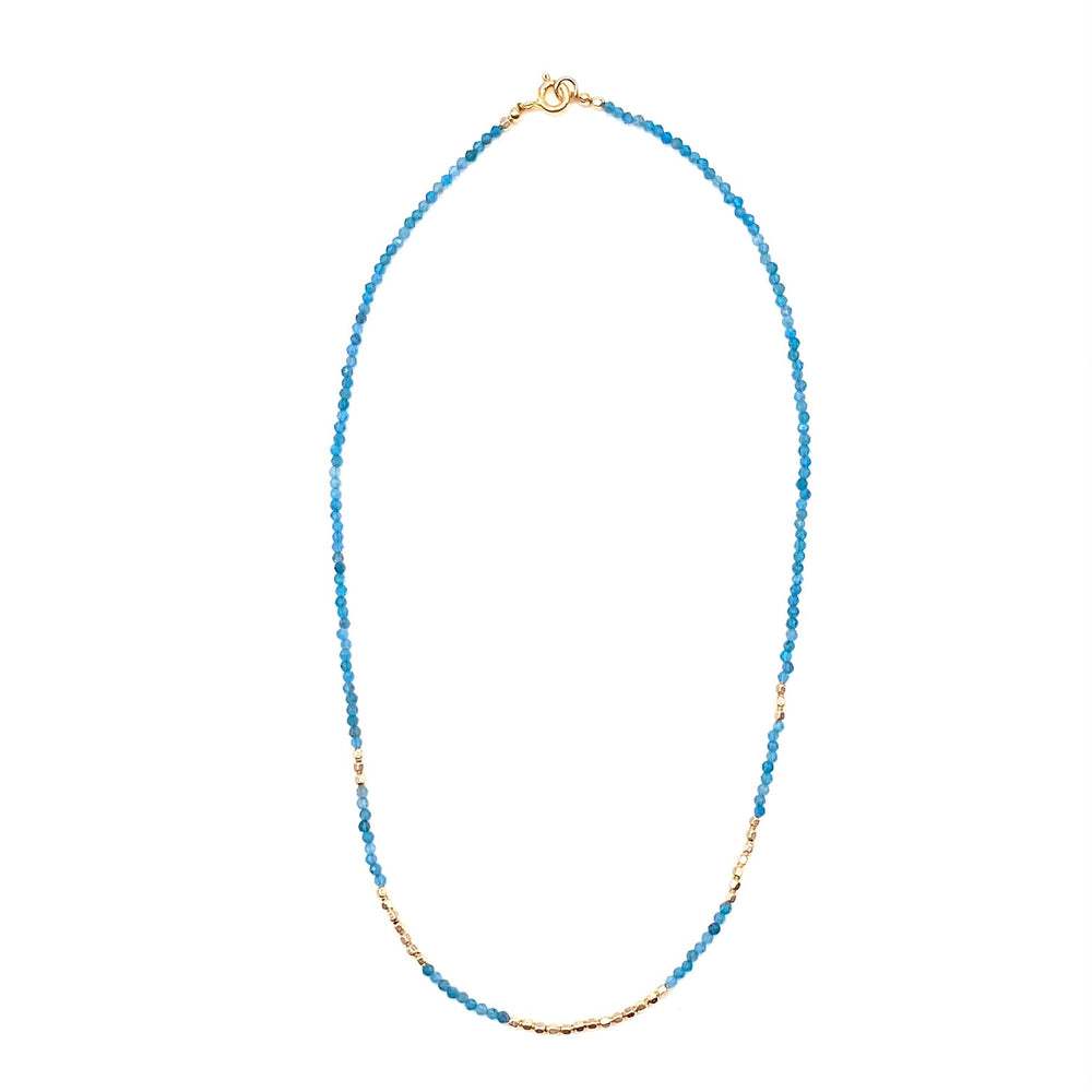 
            
                Load image into Gallery viewer, Apatite Layering Necklace
            
        